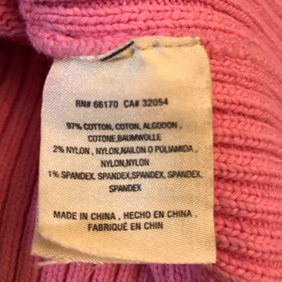 Anthropologie Knitted Knotted Pink Sweater Size M - Picture 6 of 7